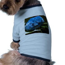 Watercolor Hydrangea pet clothing by gertiee Watercolor Hydrangea pet clothing
