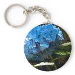 Watercolor Hydrangea Keychains