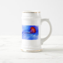 Watercolor Jellyfish Coffee Mugs