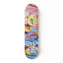 Watercolor Koi Fish Skateboard by bryandrinkscoffee Watercolor Koi Fish Skateboard