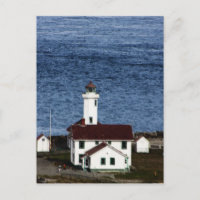 Watercolor Lighthouse postcard