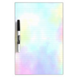 Watercolor Lined Dry Erase Board