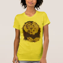 Watercolor Lion t-shirts