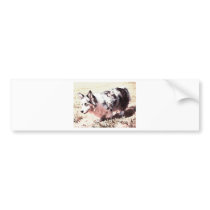 Watercolor Maggie Bumper Sticker