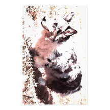 Watercolor Maggie Personalized Stationery