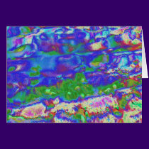 Watercolor Magic, digital abstract cards