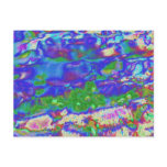 Watercolor Magic, digital abstract Post Card