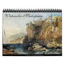 Watercolor Masterpieces 2010 Calendar by RenascencePub Watercolor Masterpieces 2010 Calendar