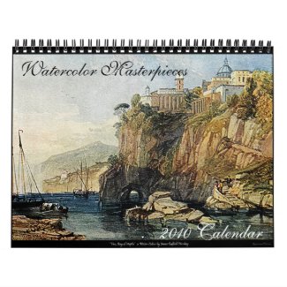 Watercolor Masterpieces 2010 Calendar calendar