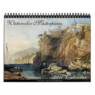 Watercolor Masterpieces 2011 Creative Art Calendar calendar