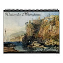 Watercolor Masterpieces 2012 Art Calendar (Large) calendar