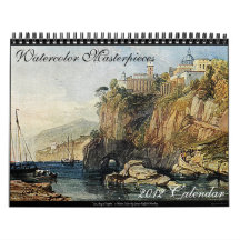 Watercolor Masterpieces 2012 Art Calendar (Medium)