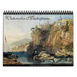 Watercolor Masterpieces 2012 Art Calendar (Medium)