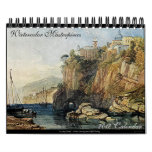 Watercolor Masterpieces 2012 Art Calendar (Small)