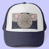 Watercolor Mouse Hat
