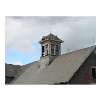 Watercolor of Barn Cupola print
