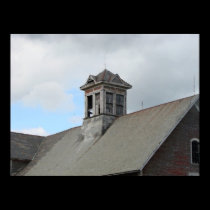 Watercolor of Barn Cupola posters