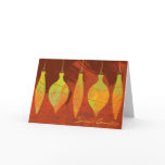 Watercolor Ornaments Holiday Greeting Cards