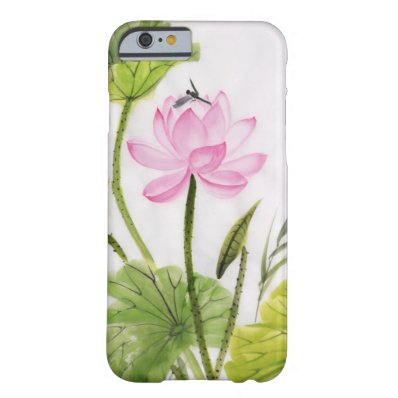 Watercolor Painting Of Lotus Flower 2 Barely There iPhone 6 Case