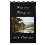 Watercolor Paintings 2012 Art Calendar (Small)