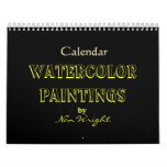 Watercolor Paintings of Nan's Calendar