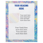 Watercolor Paisley custom flyers