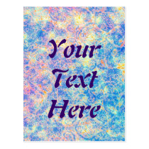 Watercolor Paisley postcards