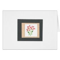 Watercolor Paper Collage cards