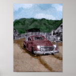 Watercolor Past Poster
