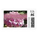 Watercolor Pink Hydrangea-Bridal Shower-Lg Postage postage by twoheartsshoppe Watercolor Pink Hydrangea-Bridal Shower-Lg Postage postage