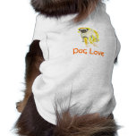 dog_sleeveless - Original watercolor by CRS, a super cute pug dog with a flurry of warm watercolor activity surrounding.: Sizes  Available colors: white