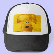 Watercolor Puppy Hat