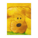 Watercolor Puppy Postcard by sarahwolf2 Watercolor Puppy Postcard