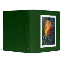Watercolor Rose binders