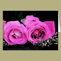 Watercolor Roses cards