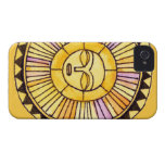 Watercolor Sun iPhone 4 Case-Mate Cases