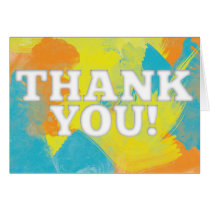 Watercolor ThankYou Card (Lightly Painted) cards
