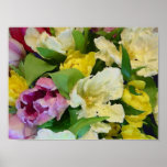 "Watercolor" Tulips - Detail 6 posters