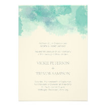Watercolor Wedding Invitations invitations