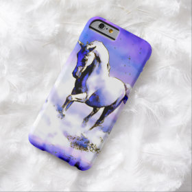 Watercolor White Horse iPhone 6 Case