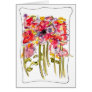 Watercolor Wildflowers Greeting Cards
