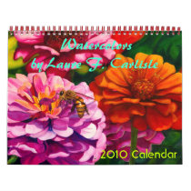 Watercolors by Laure F. Carlisle Wall Calendars