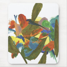 Watercolors Mouse Pad