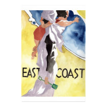 Watercolour Deco style advertisment posters by creativeflairuk Watercolour Deco style advertisment posters