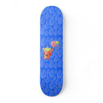 Watercolour Hamster Skate Deck
