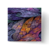 "Watercolour Leaves" Button