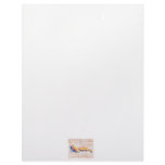 Watercolour of Shrimp on a dock, fishing bait Personalized Letterhead
