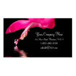Waterdrop floral business card template