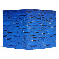 Waterdrops Avery Binder