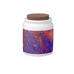 Waterdrops On Car Hood Candy Jar